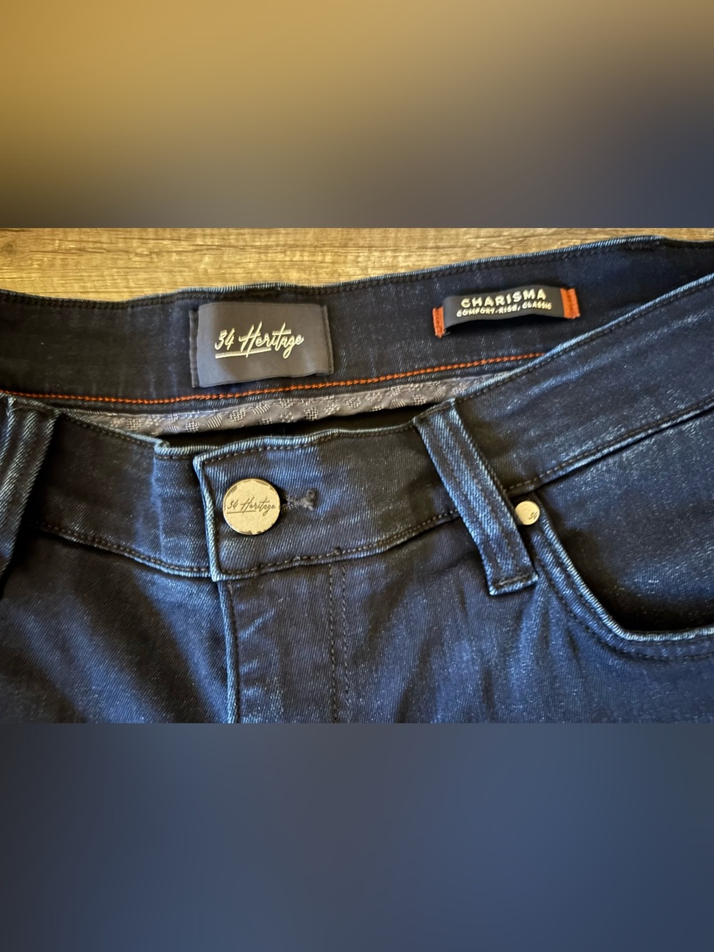 34 Heritage Charisma Jeans- Like new, 38x30, stretch fit - Picture 6 of 6